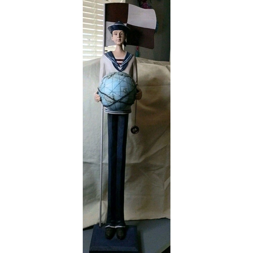 Sailor Holding Globe by Italian designer Gianni Di Lucca